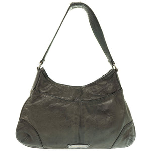 クロムハーツ GOOCH フィリグリークロス セミショルダーバッグ レザー/シルバー925 ブラック 黒 1629【中古】CHROME HEARTS