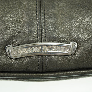 クロムハーツ GOOCH フィリグリークロス セミショルダーバッグ レザー/シルバー925 ブラック 黒 1629【中古】CHROME HEARTS