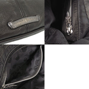 クロムハーツ GOOCH フィリグリークロス セミショルダーバッグ レザー シルバー925 ブラック 黒 1629【中古】CHROME HEARTS