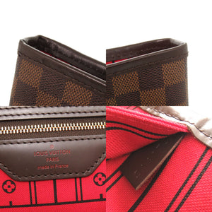 美品 ルイ ヴィトン ネヴァーフルMM ダミエ スリーズ N51105 トートバッグ LV 1652 【中古】 LOUIS VUITTON