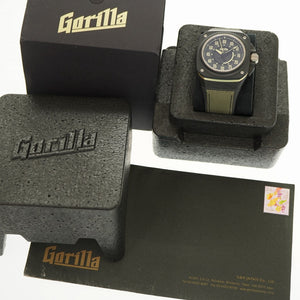 新品同様 ゴリラ ファストバック ファントムブラック FBY03.1 自動巻き 腕時計 カーボン ブラック 黒 1772【中古】Gorilla メンズ