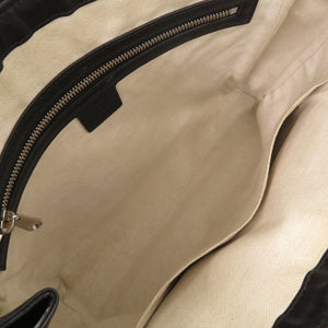 グッチ GGエンボス 658565 ブラック メッセンジャーバッグ ショルダーバッグ 黒 1774【中古】GUCCI メンズ