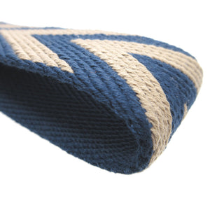 未使用 バリー FLORYAN キャンバス ブルー 青 キーリング キーホルダー 1785【中古】BALLY