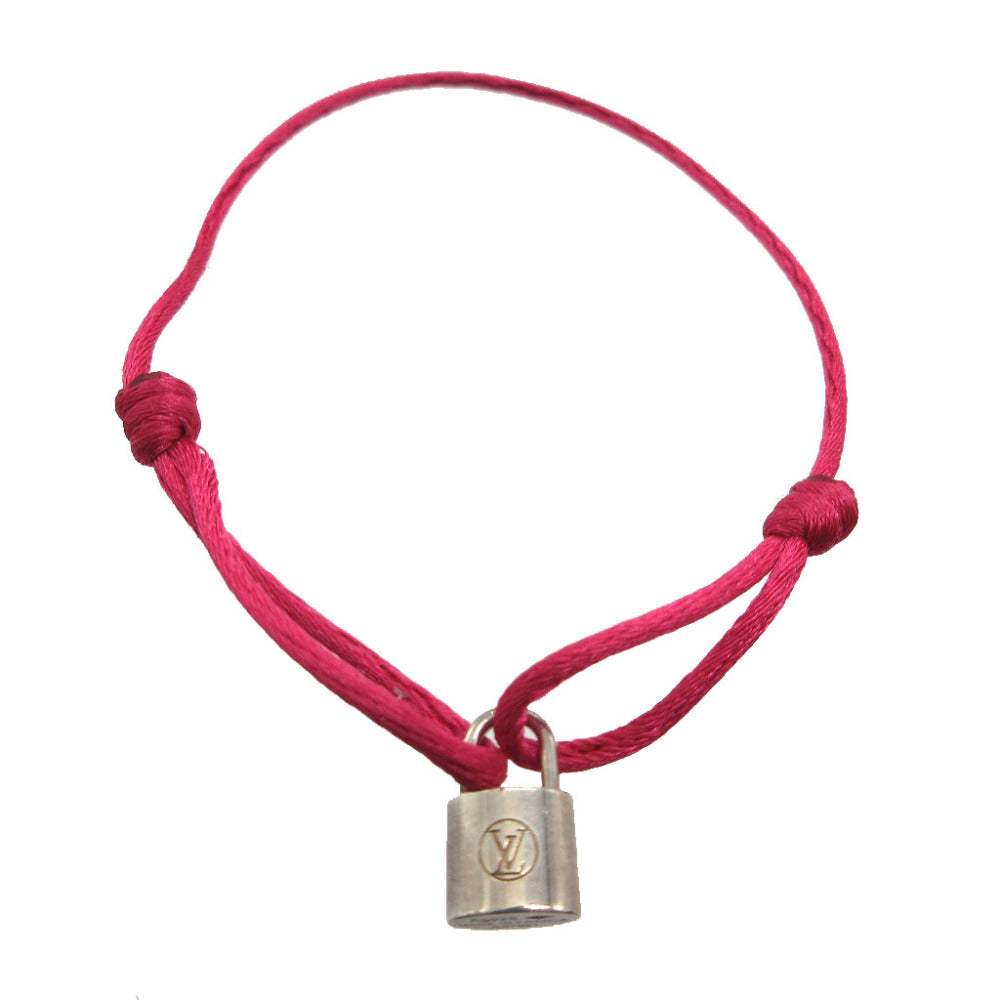 ルイヴィトン コード ブラスレ A07961 シルバーロックイット シルバー925 シルバー ピンク ブレスレット 1804【中古】LOUIS VUITTON