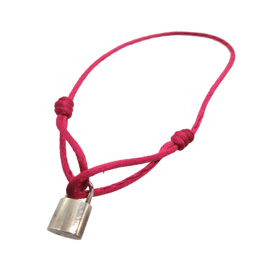 ルイヴィトン コード ブラスレ A07961 シルバーロックイット シルバー925 シルバー ピンク ブレスレット 1804【中古】LOUIS VUITTON