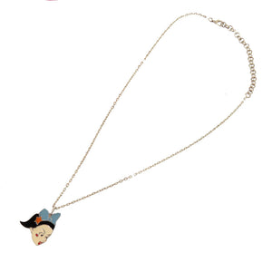 ディオール ベビークイーン ヴィンテージ シルバー925 ネックレス アクセサリー 0056 【中古】 Dior