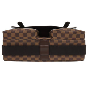 新品同様 ルイ ヴィトン ブロードウェイ ダミエ N42270 ブラウン ショルダーバッグ LV 0098【中古】LOUIS VUITTON メンズ