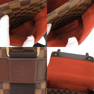 新品同様 ルイ ヴィトン ブロードウェイ ダミエ N42270 ブラウン ショルダーバッグ LV 0098【中古】LOUIS VUITTON メンズ