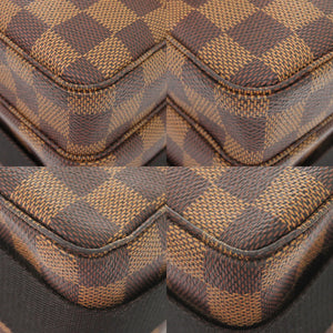 新品同様 ルイ ヴィトン ブロードウェイ ダミエ N42270 ブラウン ショルダーバッグ LV 0098【中古】LOUIS VUITTON メンズ