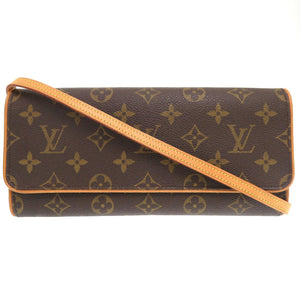 美品 ルイ ヴィトン ポシェット ツインGM モノグラム M51852 ショルダーバッグ LV 0592 【中古】 LOUIS VUITTON