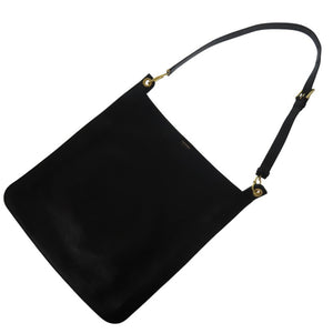 美品 トムフォード レザー ブラック ショルダーバッグ メンズ 黒 0609【中古】TOM FORD