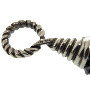 美品 ティファニー 8連 チョーカー ビーズ ヘマタイト シルバー925 シルバー ネックレス 0624【中古】TIFFANY&Co.