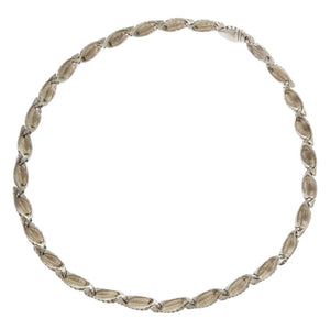 ティファニー シルバー925 K18イエローゴールド シルバー ゴールド ネックレス 0628【中古】TIFFANY&Co.