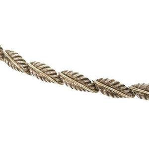 ティファニー シルバー925 K18イエローゴールド シルバー ゴールド ネックレス 0628【中古】TIFFANY&Co.