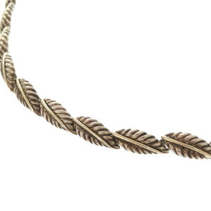 ティファニー シルバー925 K18イエローゴールド シルバー ゴールド ネックレス 0628【中古】TIFFANY&Co.