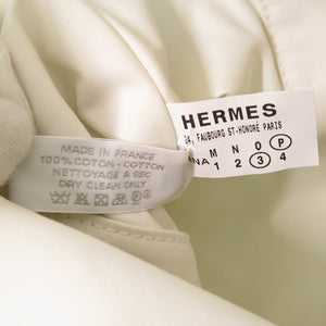 新品同様 エルメス ボリードポーチ アダダ ロデオ コットン ブルー ポーチ 青 0658【中古】HERMES