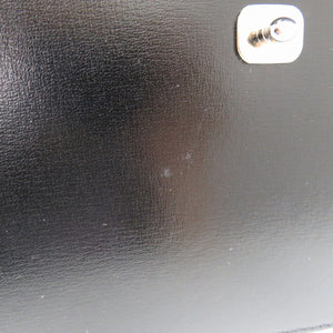 新品同様 オフホワイト Jitney 2.8 ハンドバッグ 黒 シルバー レザー OWNA092E197190771000 0816【中古】OFF-WHITE