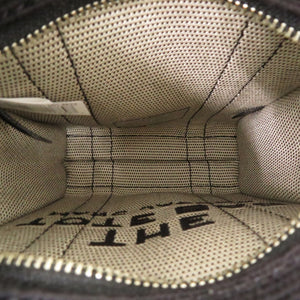未使用 マークジェイコブス THE JACQUARD PHONE TOTE BAG コットン/ポリエステル ブラック トートバッグ  0872【中古】MARC JACOBS