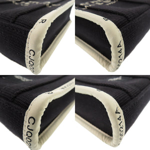 未使用 マークジェイコブス THE JACQUARD PHONE TOTE BAG コットン/ポリエステル ブラック トートバッグ  0872【中古】MARC JACOBS