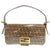 美品 フェンディ ズッキーノ マンマバケット コーティングキャンバス ブラウン ハンドバッグ 0894【中古】FENDI