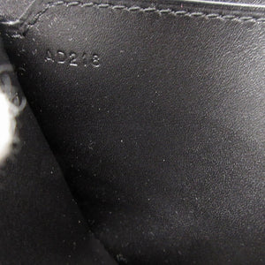 新品同様 ダンヒル レザー ブラック 黒 札入れ 2つ折り財布 財布 0905【中古】dunhill