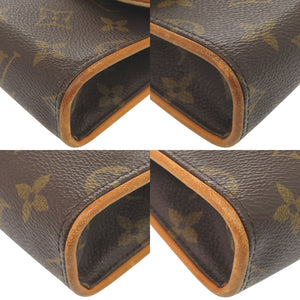 ルイ ヴィトン ポシェット フロランティーヌ ストラップサイズXS モノグラム M51855 ウエストバッグ LV 1147【中古】LOUIS VUITTON