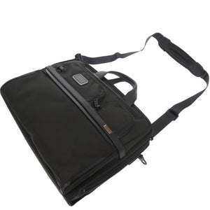 未使用品 トゥミ ALPHA コンパクト ラージ スクリーン ラップトップ ブリーフケース 117302-1041 ビジネスバッグ ナイロン ブラック 1152【中古】TUMI