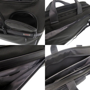 未使用品 トゥミ ALPHA コンパクト ラージ スクリーン ラップトップ ブリーフケース 117302-1041 ビジネスバッグ ナイロン ブラック 1152【中古】TUMI