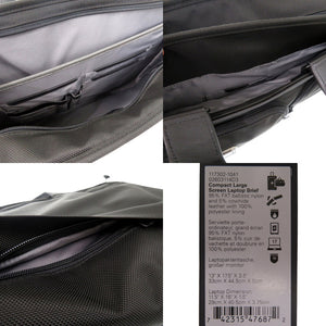 未使用品 トゥミ ALPHA コンパクト ラージ スクリーン ラップトップ ブリーフケース 117302-1041 ビジネスバッグ ナイロン ブラック 1152【中古】TUMI