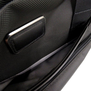 新品同様 トゥミ ALPHA ダブル エクスパンション サチェル ボストンバッグ 117344-1041 ナイロン ブラック 1153【中古】TUMI