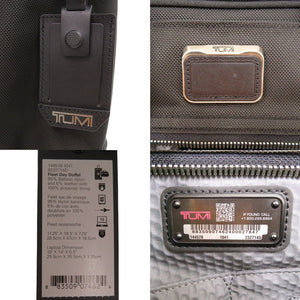 未使用 トゥミ ボストンバッグ アルファブラボー ALPHA BRAVO フリート デイ ダッフルバッグ ボストンバッグ 144578-1041 ナイロン ブラック 1155【中古】TUMI