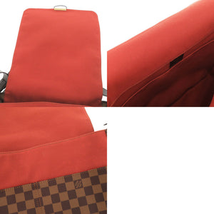 新品同様 ルイ ヴィトン バスティーユ ダミエ N45258 ブラウン ショルダーバッグ LV 1192【中古】LOUIS VUITTON