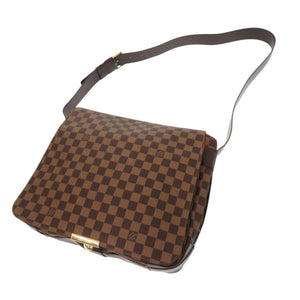 新品同様 ルイ ヴィトン バスティーユ ダミエ N45258 ブラウン ショルダーバッグ LV 1192【中古】LOUIS VUITTON
