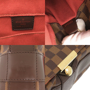 新品同様 ルイ ヴィトン バスティーユ ダミエ N45258 ブラウン ショルダーバッグ LV 1192【中古】LOUIS VUITTON