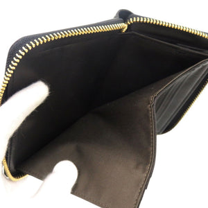 新品同様 吉田カバン ポーター PORTER ラウンドファスナー 二つ折り財布 レザーブラック 1259【中古】YOSHIDA & CO., LTD.