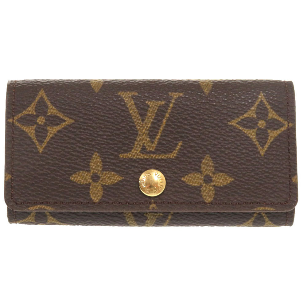 美品 ルイ ヴィトン ミュルティクレ4 モノグラム M69517 4連 キーケース LV 1262 【中古】 LOUIS VUITTON