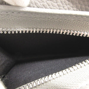 新品同様 ジミーチュウ HANNE スタースタッズ レザー グレー コンパクトウォレット 2つ折り財布 財布 1266-10【中古】JIMMY CHOO