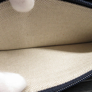 新品同様 ジミーチュウ スタースタッズ レザー ネイビー 紺 ラウンドファスナー長財布 財布 1280【中古】JIMMY CHOO