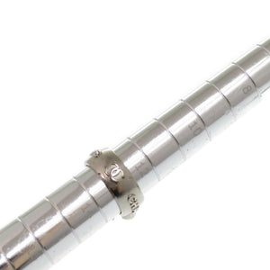 美品 シャネル ココマーク メタル/クリスタル シルバー 13号(日本サイズ) リング 指輪 アクセサリー 1294【中古】CHANEL