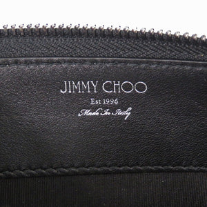 美品 ジミーチュウ スタースタッズ グレー 長財布 1313【中古】JIMMY CHOO