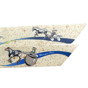 美品 エルメス スペースダービー Space Derby ツイリー スカーフ シルク マルチカラー 1315【中古】HERMES