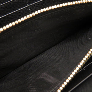 未使用 サルヴァトーレ フェラガモ ヴァラリボン JL 22C248 レザー ブラック 黒 L字ファスナー長財布 財布 1321【中古】Salvatore Ferragamo