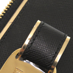 未使用 サルヴァトーレ フェラガモ ヴァラリボン JL 22C248 レザー ブラック 黒 L字ファスナー長財布 財布 1321【中古】Salvatore Ferragamo