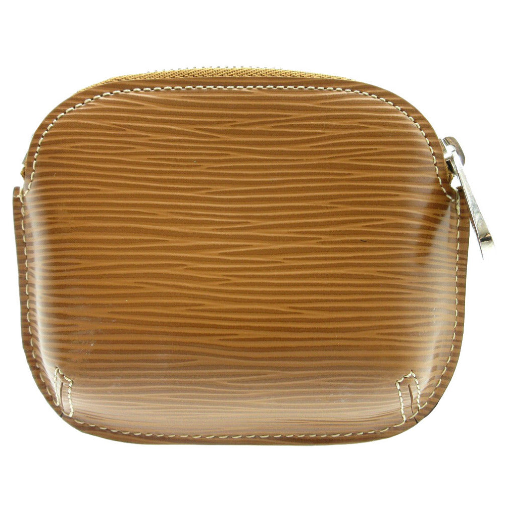 美品 ルイ ヴィトン ポルトモネ シリング エピ キャメル M60051 コインケース 財布 茶 LV 1336【中古】LOUIS VUITTON