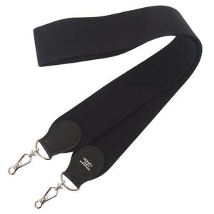 美品 エルメス エブリン ストラップ ブラック シルバー金具 クシュベル/キャンバス 黒 1338【中古】HERMES