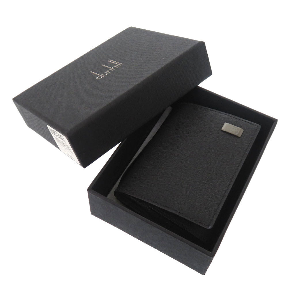 未使用 ダンヒル レザー ブラック コインケース 小銭入れ 財布 黒 1360 【中古】 Dunhill メンズ