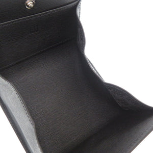 未使用 ダンヒル レザー ブラック コインケース 小銭入れ 財布 黒 1360 【中古】 Dunhill メンズ