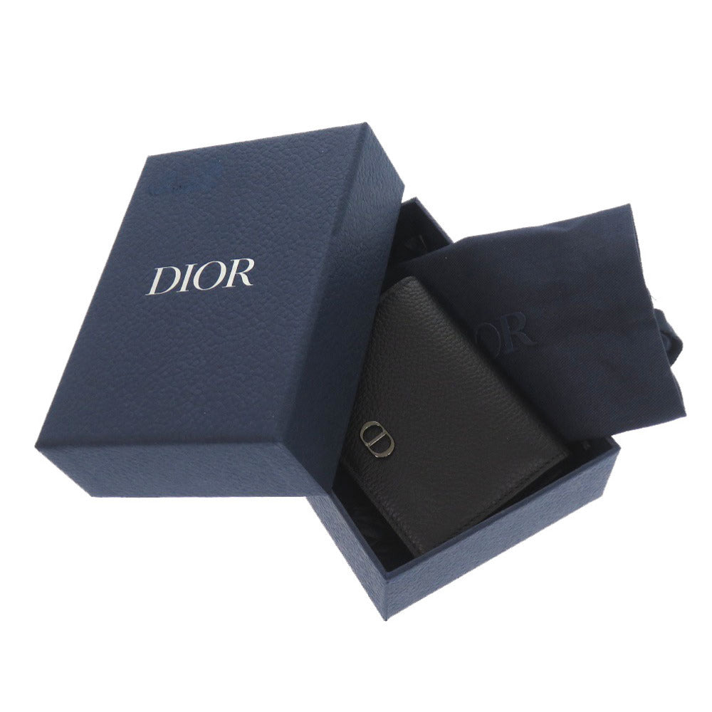 未使用 ダンヒル レザー ブラック コインケース 小銭入れ 財布 黒 1360 【中古】 Dunhill メンズ