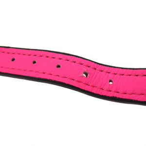 未使用 ロエベ レザー ピンク コインケース アンクルポーチ 財布 1448 【中古】 LOEWE