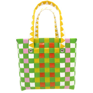 新品同様 マルニ M00178 ポリプロピレン グリーン 緑 ピクニック マイクロ バスケットバッグ 1458【中古】MARNI